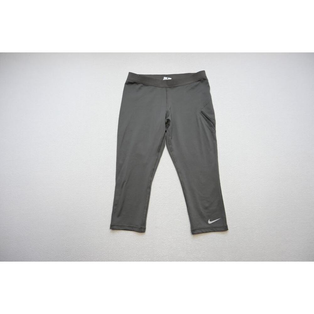 Nike Leggings Athletic Compression Dri Fit Grayβ Pants Womens Sz Small